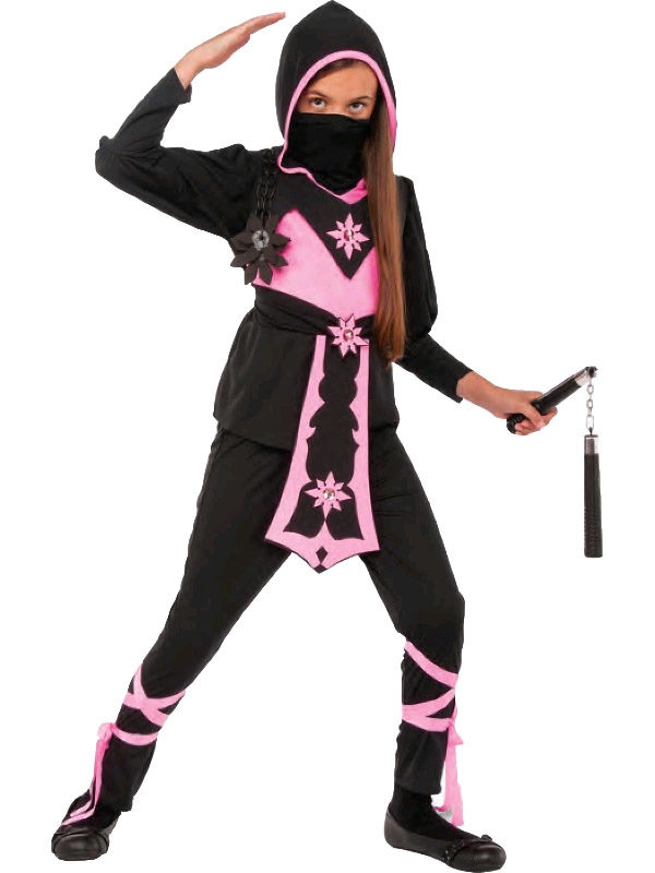 pink ninja child costume sunbury costumes