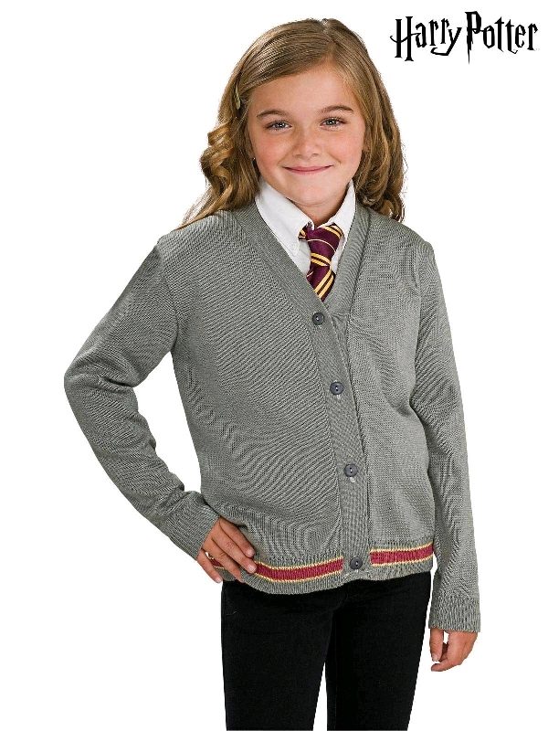 hermione granger grey knit sweater size 6 sunbury costumes