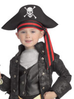 captain pirate black child costume