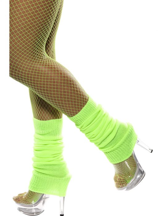 1980s neon green legwarmers 80s accessories sunbury costumes
