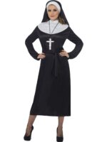 black nun adult costume smiffys 20423 sunbury costumes