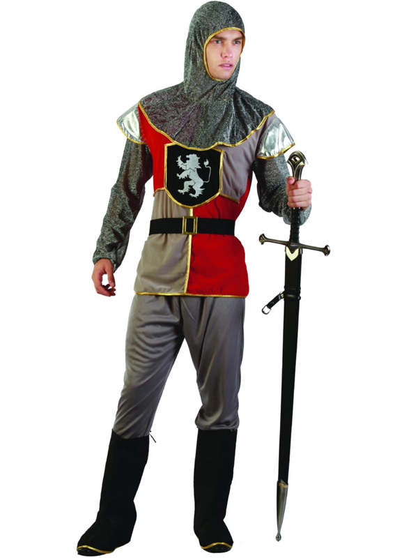 medieval dragon crest knight adult lucida mens costume sunbury costumes