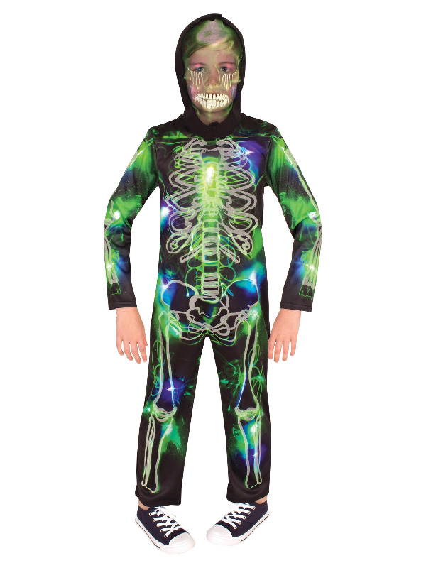 skeleton glow in the dark halloween costume sunbury costumes