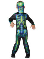 neon glow in the dark skeleton halloween costume sunbury costumes