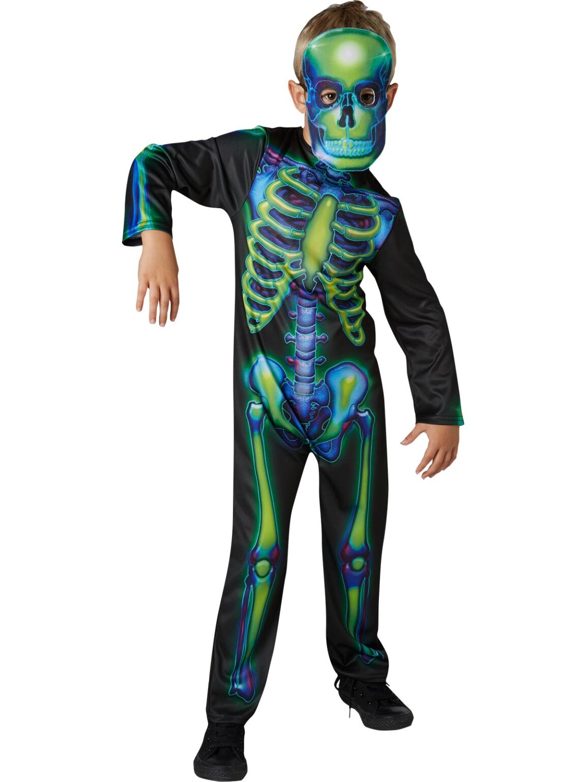 Neon Skeleton Costume - Child - Sunbury Costumes
