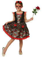 red rose day of the dead halloween girl costume sunbury costumes