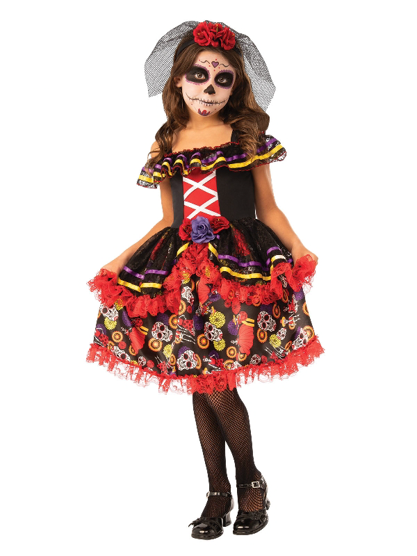 day of the dead deluxe girls costumes sunbury costumes