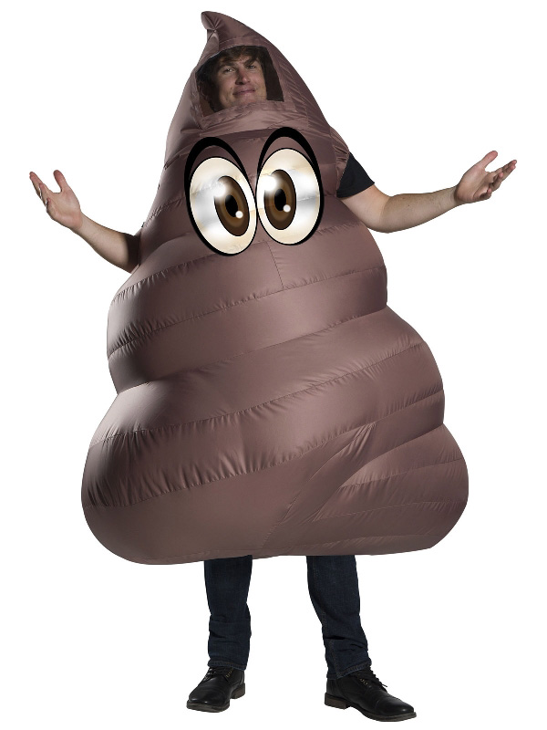 poo emoji inflatable costume sunbury costume