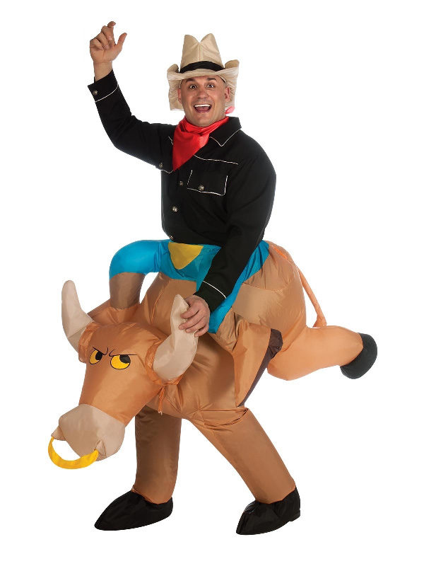 bull rider inflatable costume sunbury costumes