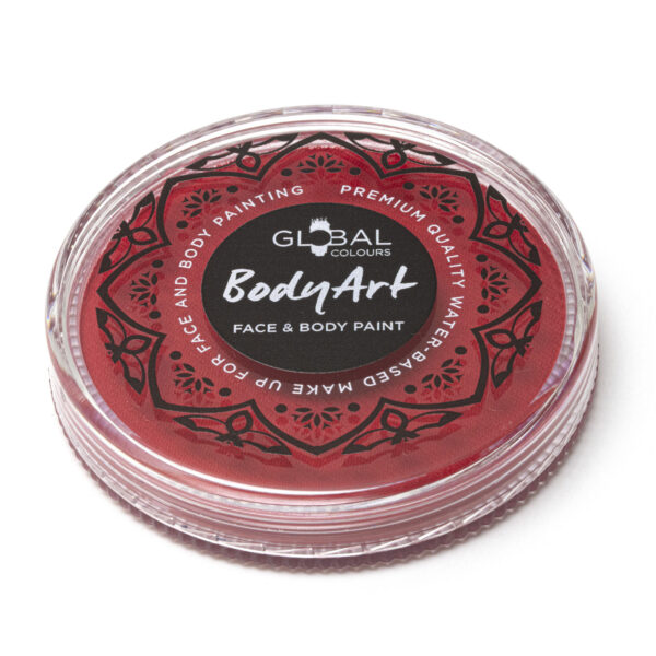 old red global colours body art cake 32g sunbury costumes