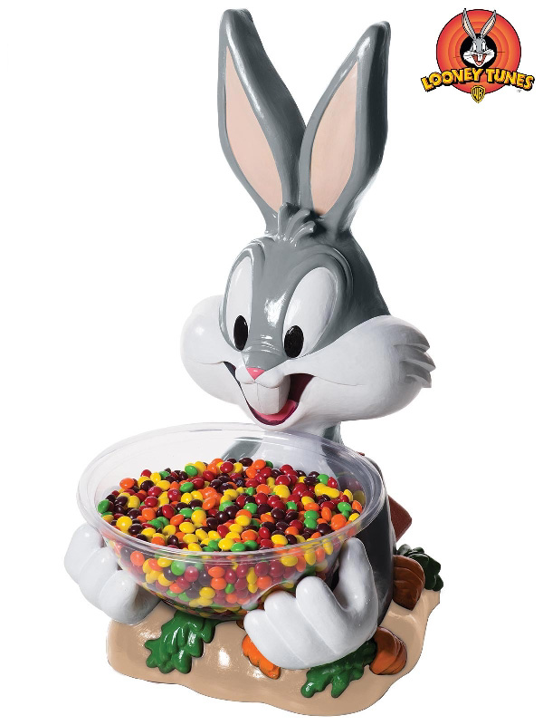 bugs bunny looney tunes moulded statue candy bowl sunbury costumes