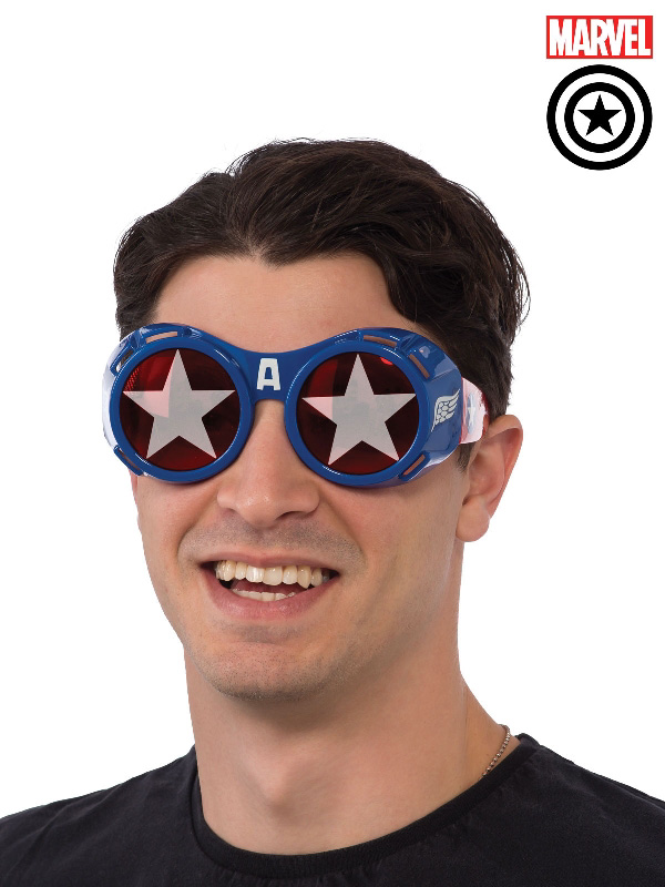 captain america goggles adult marvel sunbury costumes