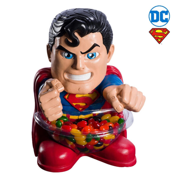 superman moulded mini statue dc accessories candy bowl sunbury costumes