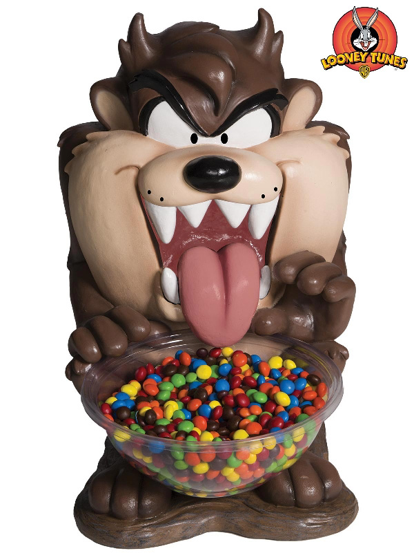 taz looney tunes moulded statue candy bowl sunbury costumes