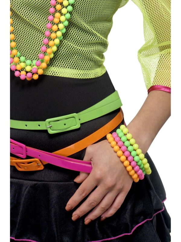 neon beaded bracelets sunbury costumes