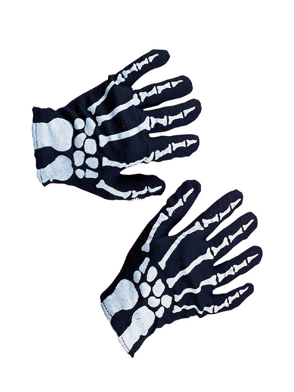 skeleton print child gloves halloween accessories sunbury costumes