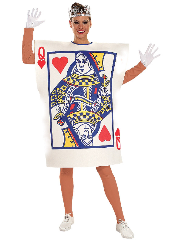queen of hearts player card costume sunbury costumes