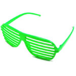 neon green 80s slot glasses sunbury costumes
