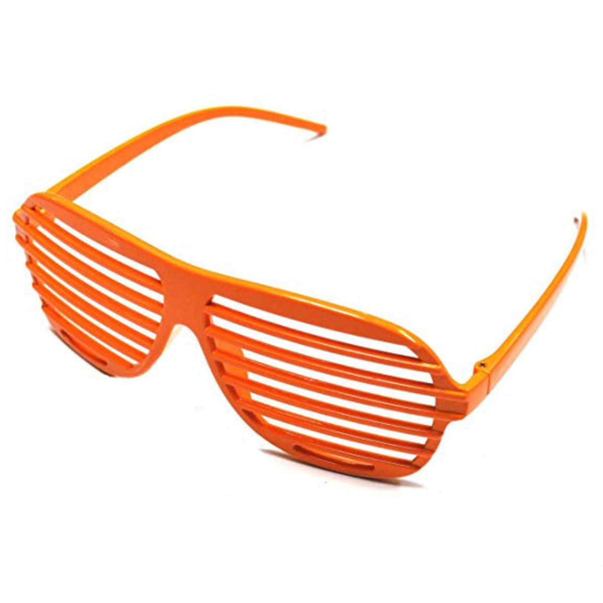 neon orange 80s slot glasses sunbury costumes