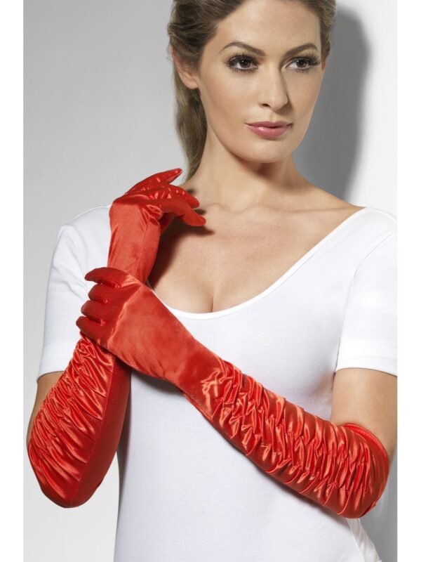 red long gloves sunbury costumes