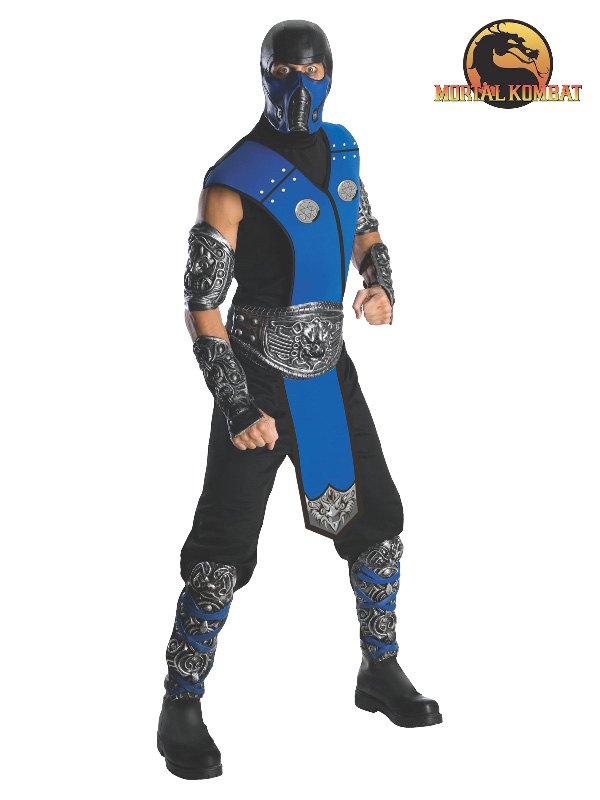 subzero adult costume mortal kombat ninja characters gaming sunbury costumes