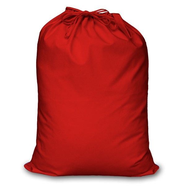 santa sack plain red christmas accessories sunbury costumes