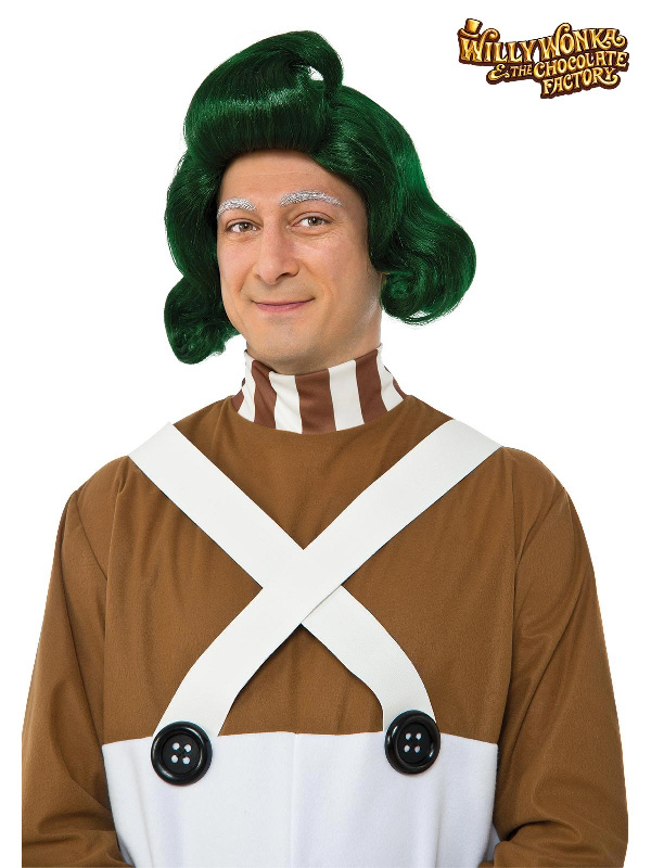 oompa loompa green wig charlie and the chocolate factory