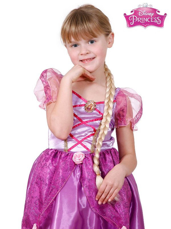 rapunzel hair extensions disney princess plate wig sunbury costumes