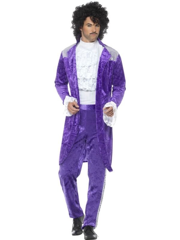 prince purple costume 80s musician character male costumes sunbury costumes