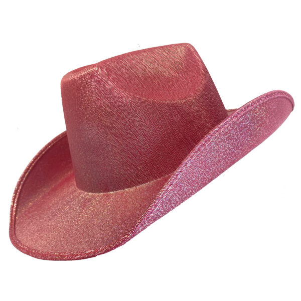 rodeo cowboy hat accessories pink shimmer sunbury costumes