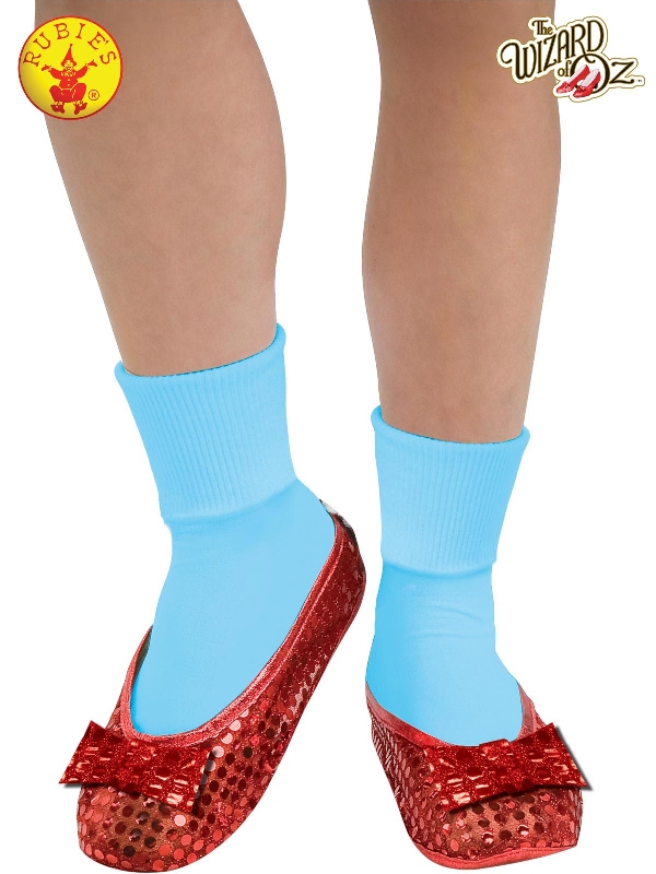 dorothy red slippers shoe covers wizard of oz sunbury costumes