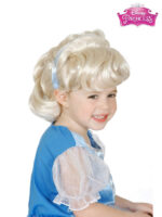 cinderella child wig blond blue ribbon disney princess characters sunbury costumes