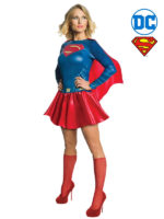 supergirl dc ladies costume womens superhero sunbury costumes