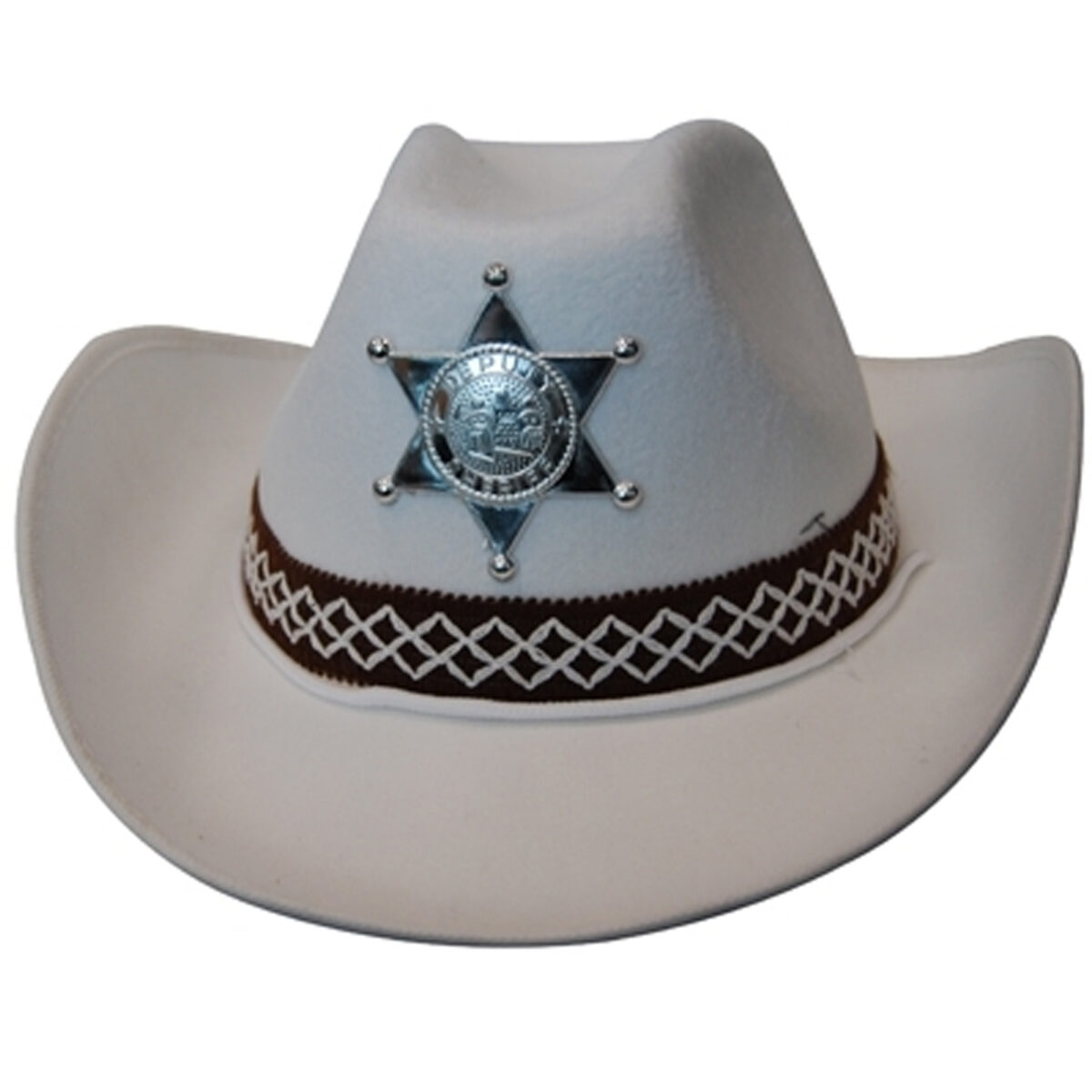 white sherif cowboy feltex hat sunbury costumes