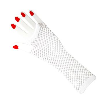 long white fishnet gloves accessories sunbury costumes