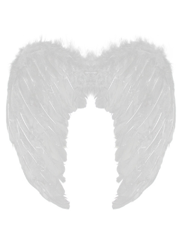 small white angel wings feathered sunbury costumes