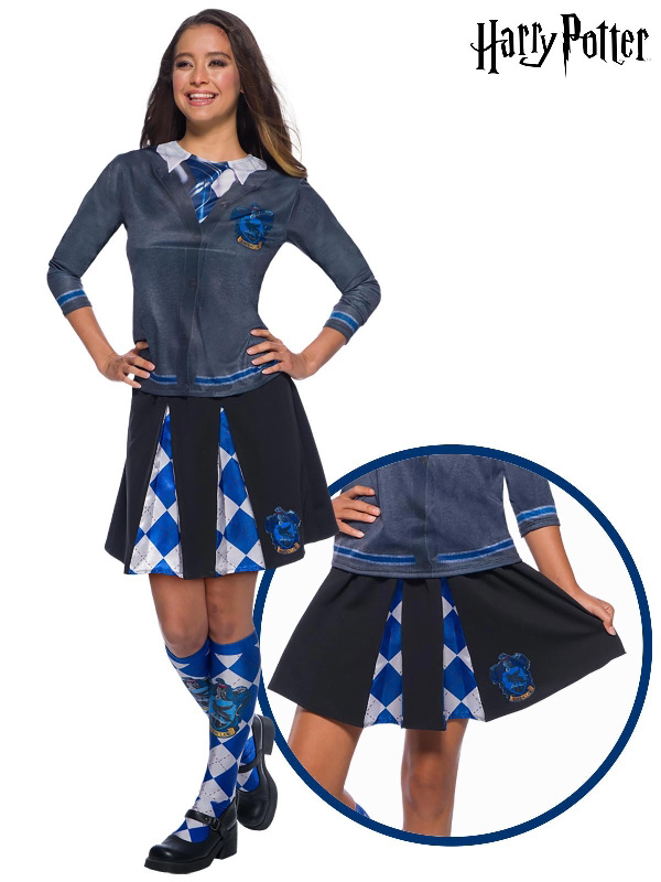 ravenclaw adult skirt harry potter blue house costume sunbury costumes