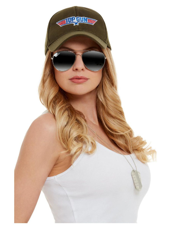 top gun costume kit accessories hat glasses dog tags sunbury costumes