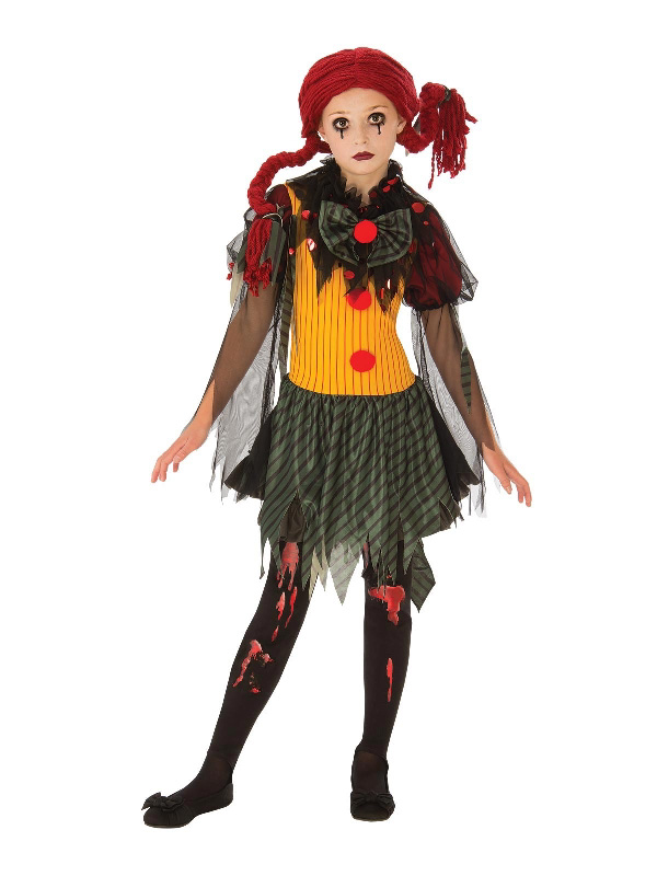 zombie girl clown costume halloween kids sunbury costumes