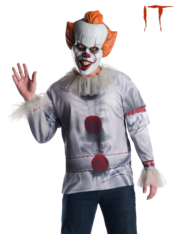 pennywise costume top clown halloween adult costume sunbury costumes