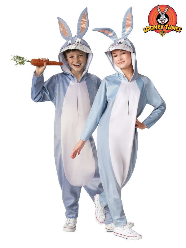 bugs bunny child costume looney tunes unisex jumpsuit characters sunbury costumes