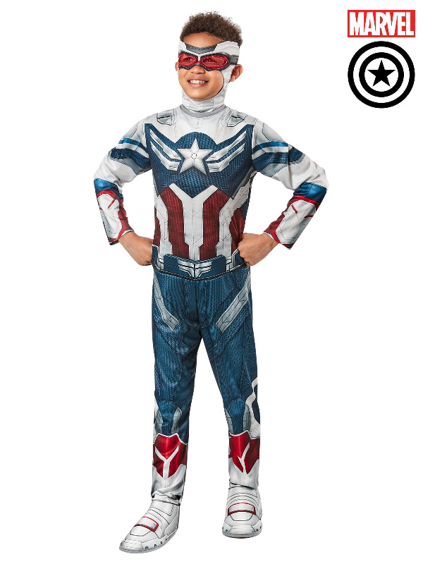 captain america child costume falcon and the winter soldier marvel characters super hero sunbury costumes