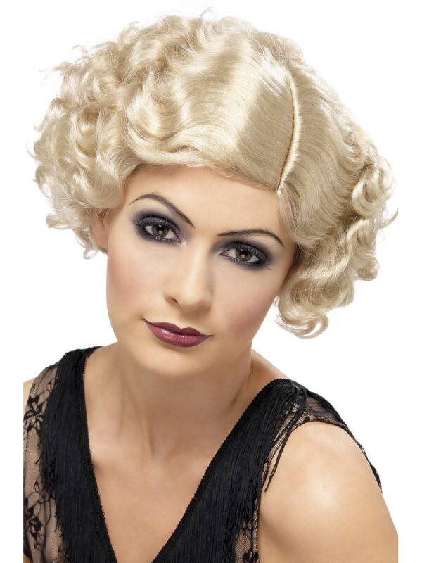 blonde 20's flirty flapper wig gatsby sunbury costumes