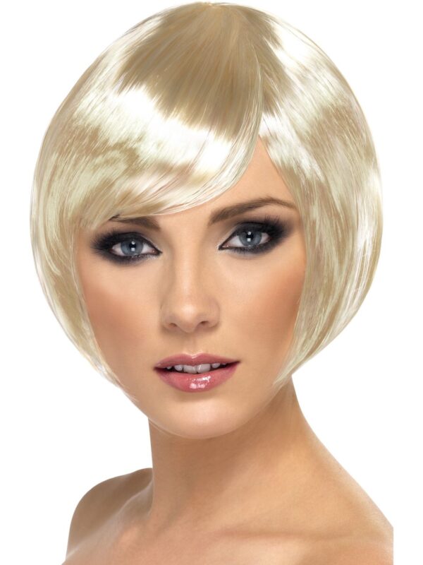 blonde short babe wig sunbury costumes