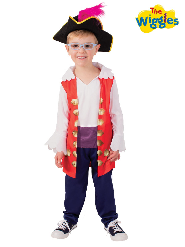captain feathersword the wiggles child costume sunbury costumes
