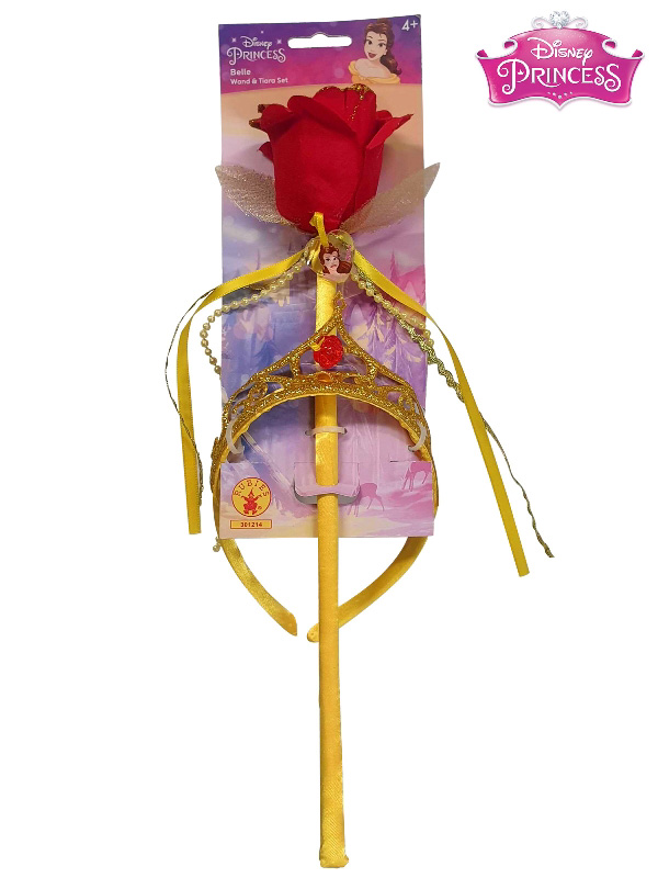 belle rose wand and tiara accessories bundle sunbury costumes