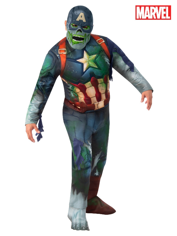 captain america what if? zombie adult costume marvel characters sunbury costumes