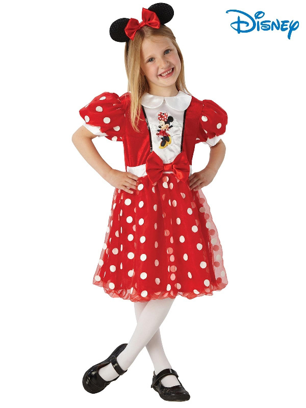 minnie mouse red glitz child costume disney child characters sunbury costumes