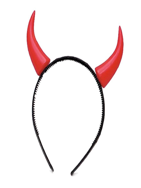 red devil horns on headband sunbury costumes