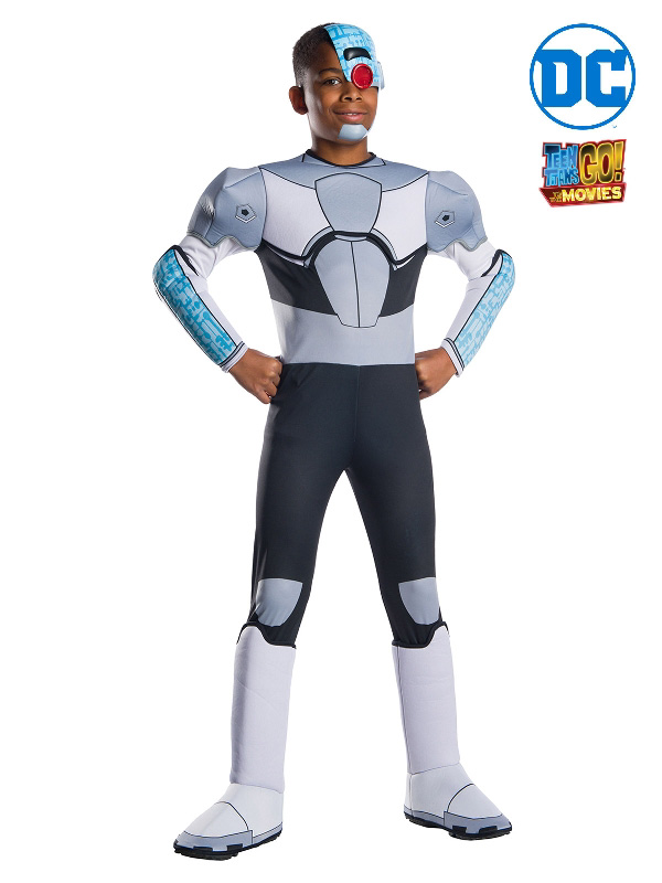 cyborg teen titans go child costume dc characters sunbury costumes